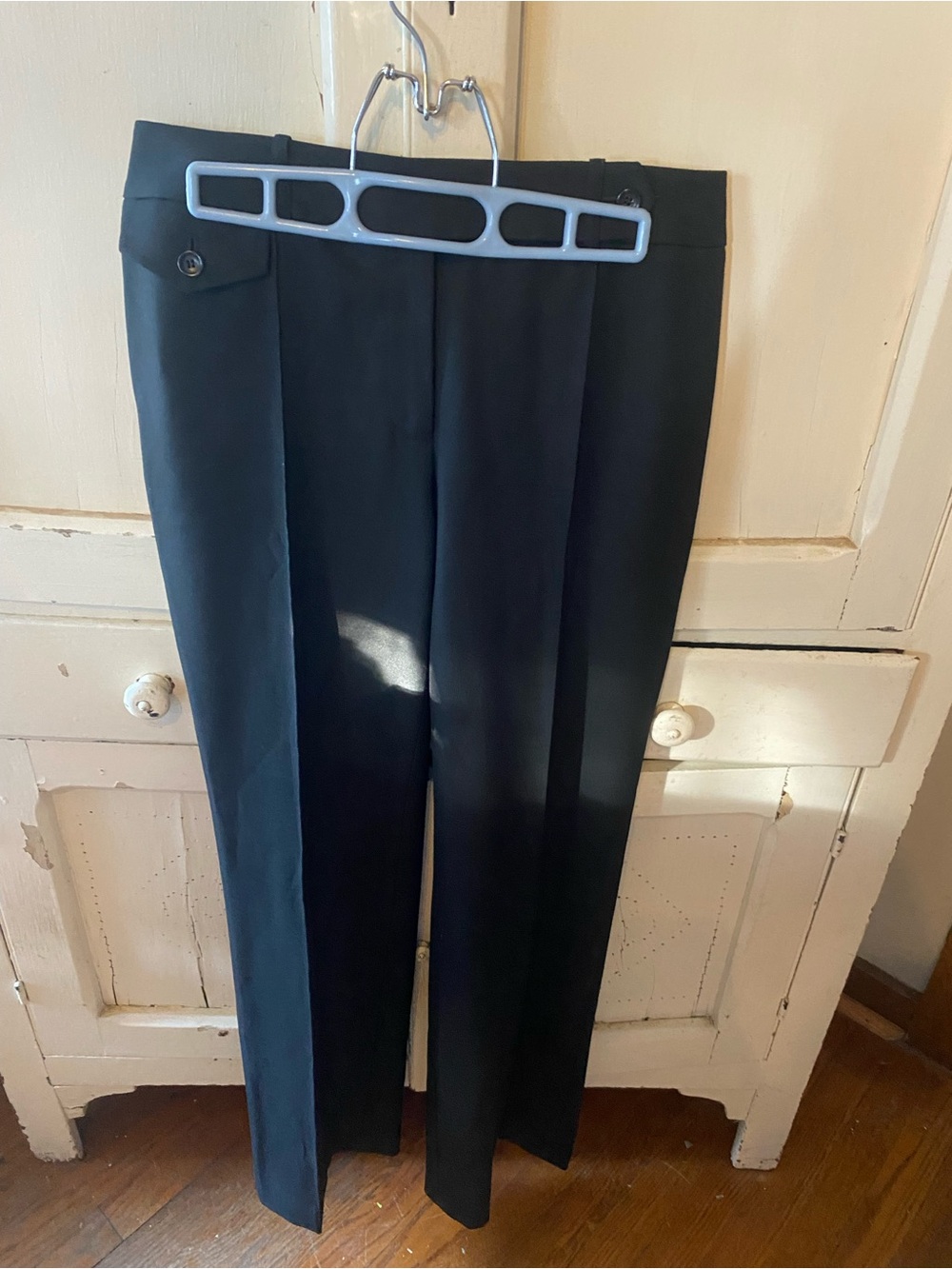 Ann Taylor Men's Black Pleated Dress Pants